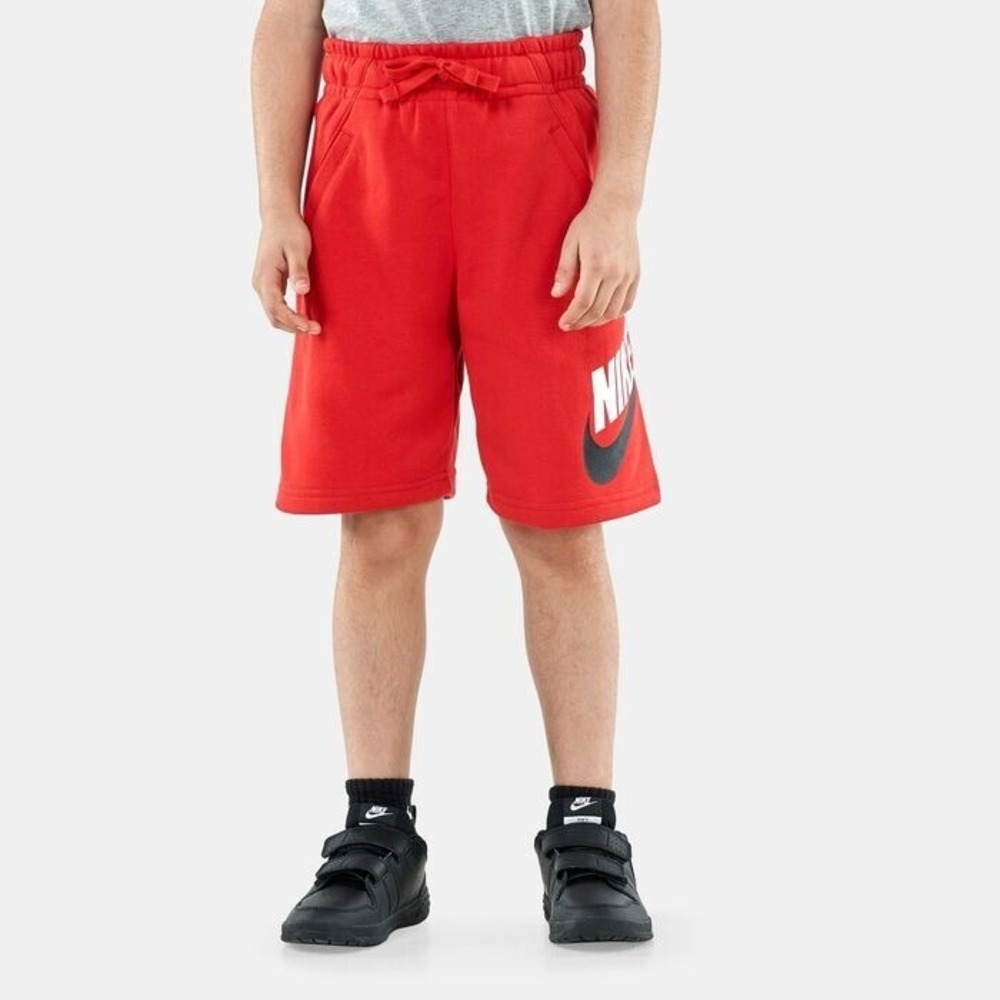 Nike Kids' Sportswear Club Fleece‎ Shorts (Older Kids) Red Size XS NWT